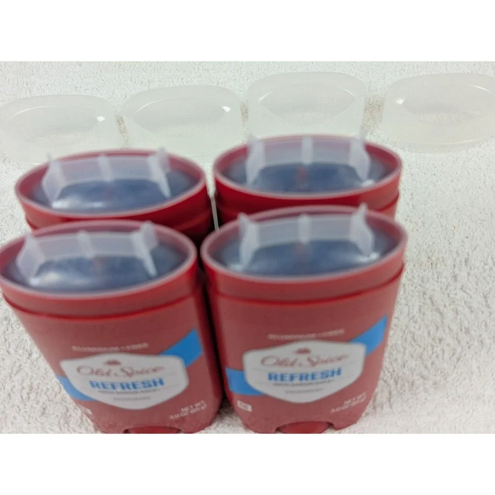 Old Spice - Deodorant - High Endurance Aluminum Free - Refresh Scent - 4 Pack